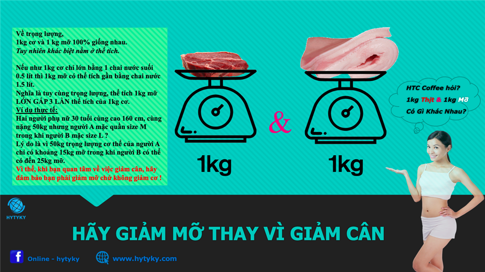 HÃY GIẢM MỠ THAY VÌ GIẢM CÂN