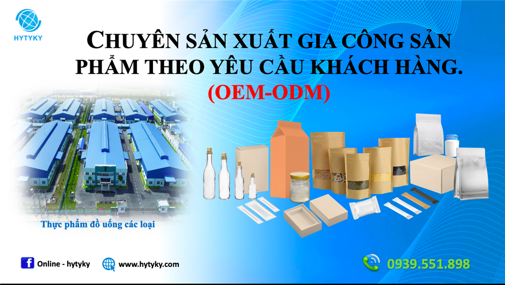 SẢN XUẤT GIA CÔNG OEM-ODM