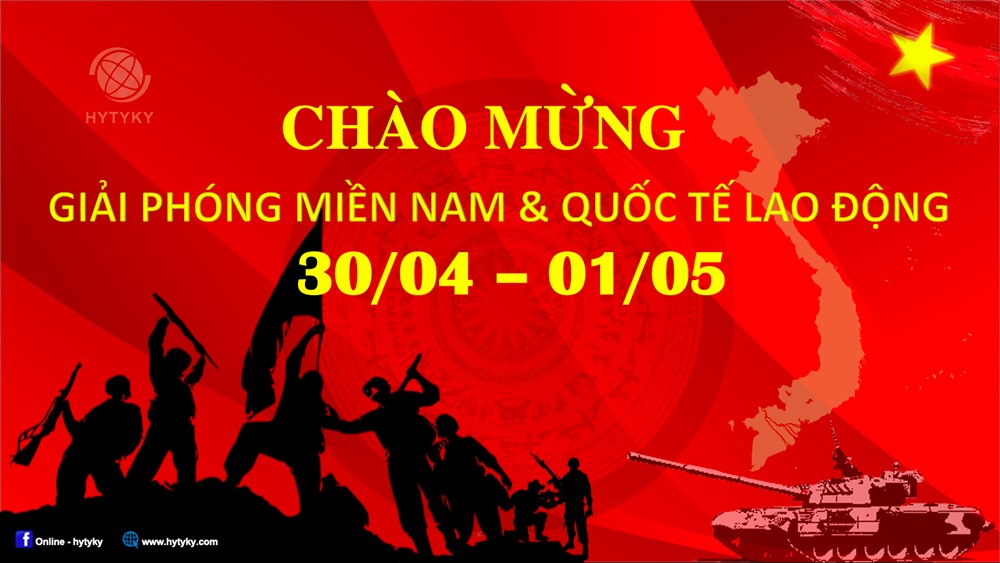 MỪNG ĐẠI LỄ 30/04 - 01/05